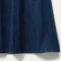 Stretch Denim Tank Dress