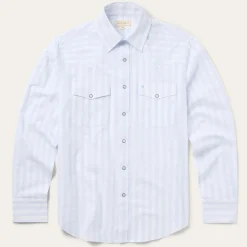 Stripe Oxford Western Shirt