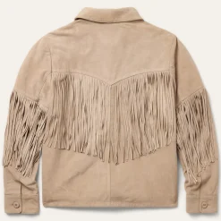 Suede Fringe Jacket