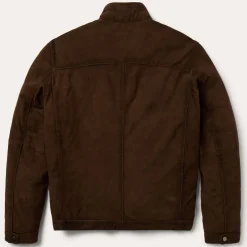 Suede Moto Jacket