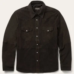 Suede Shirt Jacket