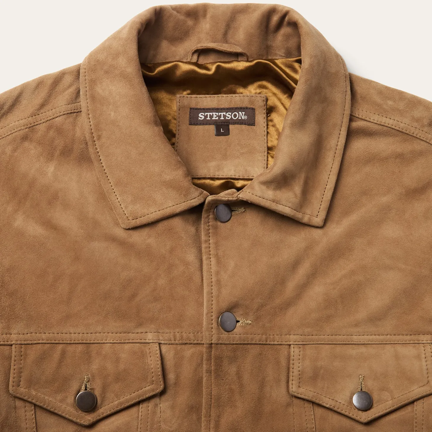 Suede Trucker Jacket