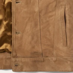 Suede Trucker Jacket