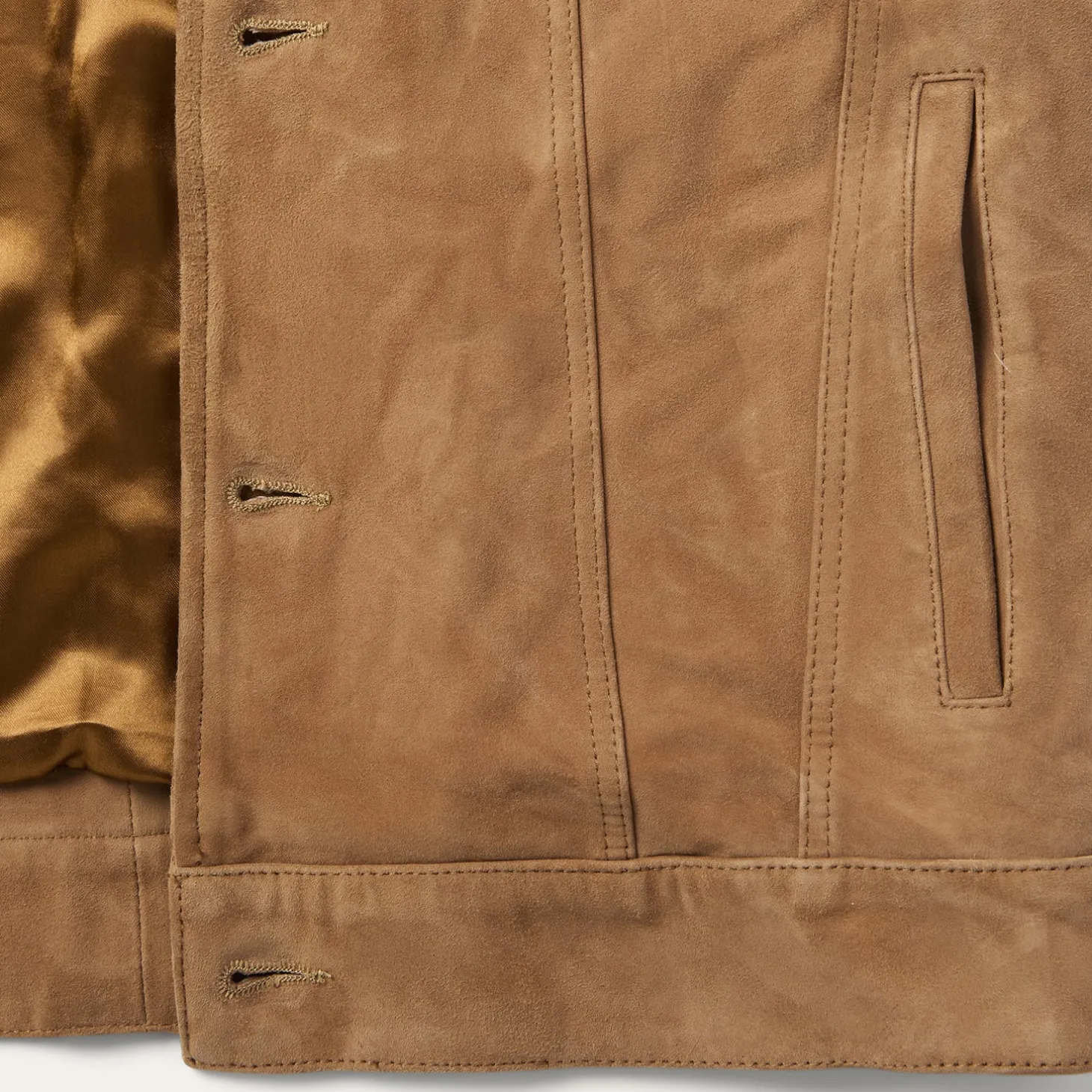 Suede Trucker Jacket