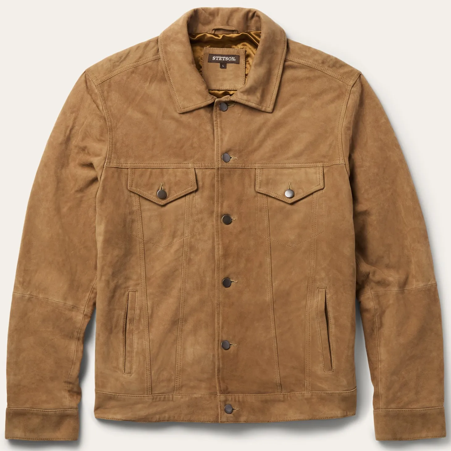 Suede Trucker Jacket