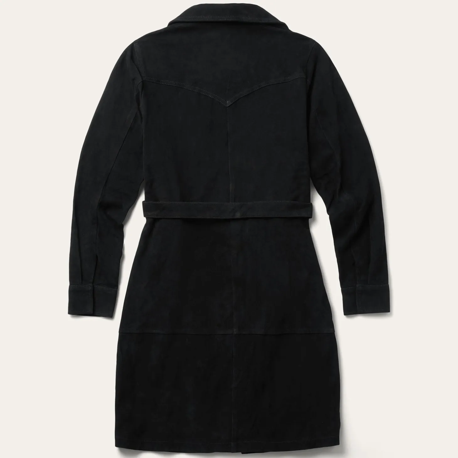 Suede Western Shirt Dress