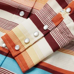 Sunset Serape Print Western Shirt