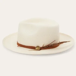 Tallahassee Shantung Straw Fedora