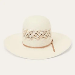 Thunder 10X Open Crown Straw Cowboy Hat
