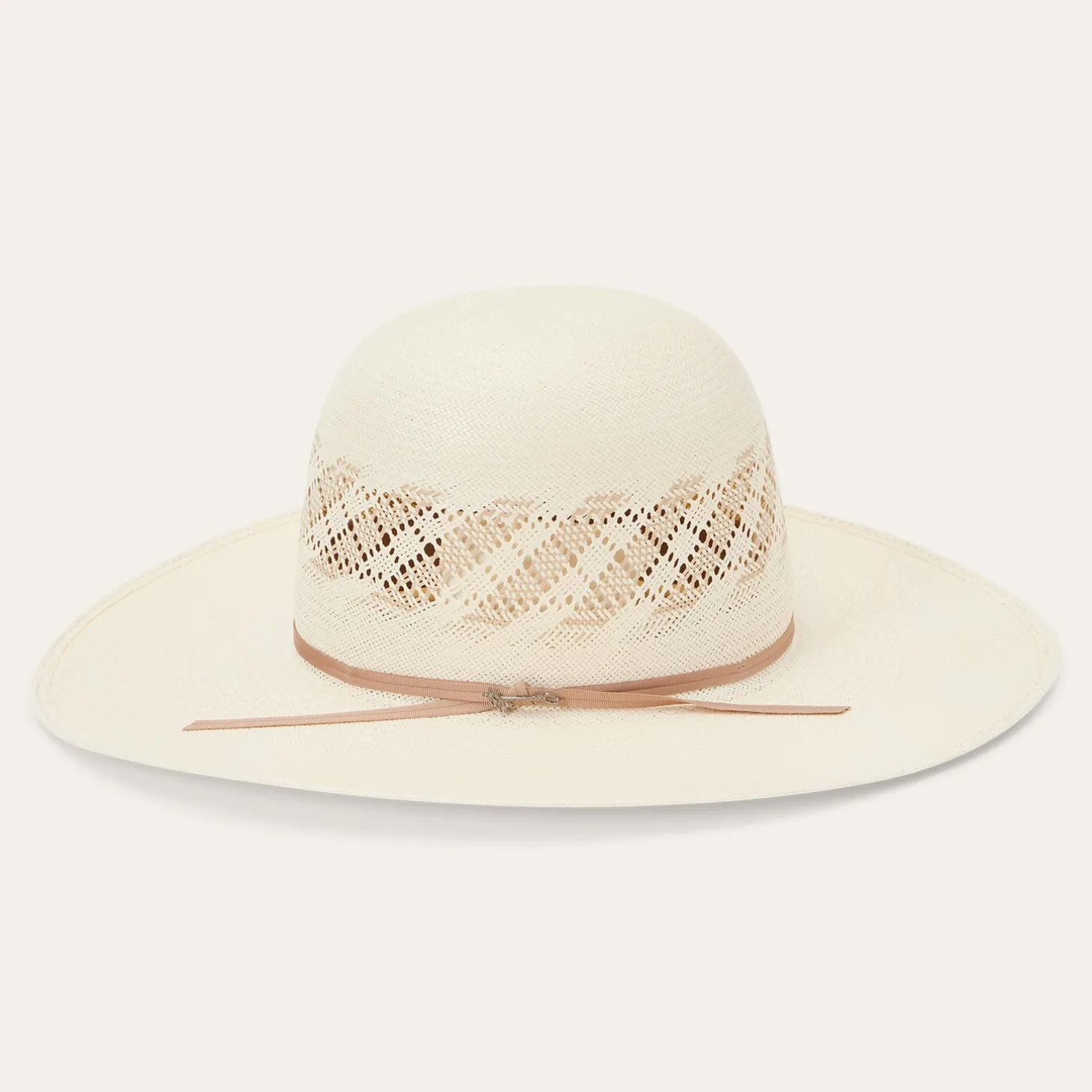 Thunder 10X Open Crown Straw Cowboy Hat