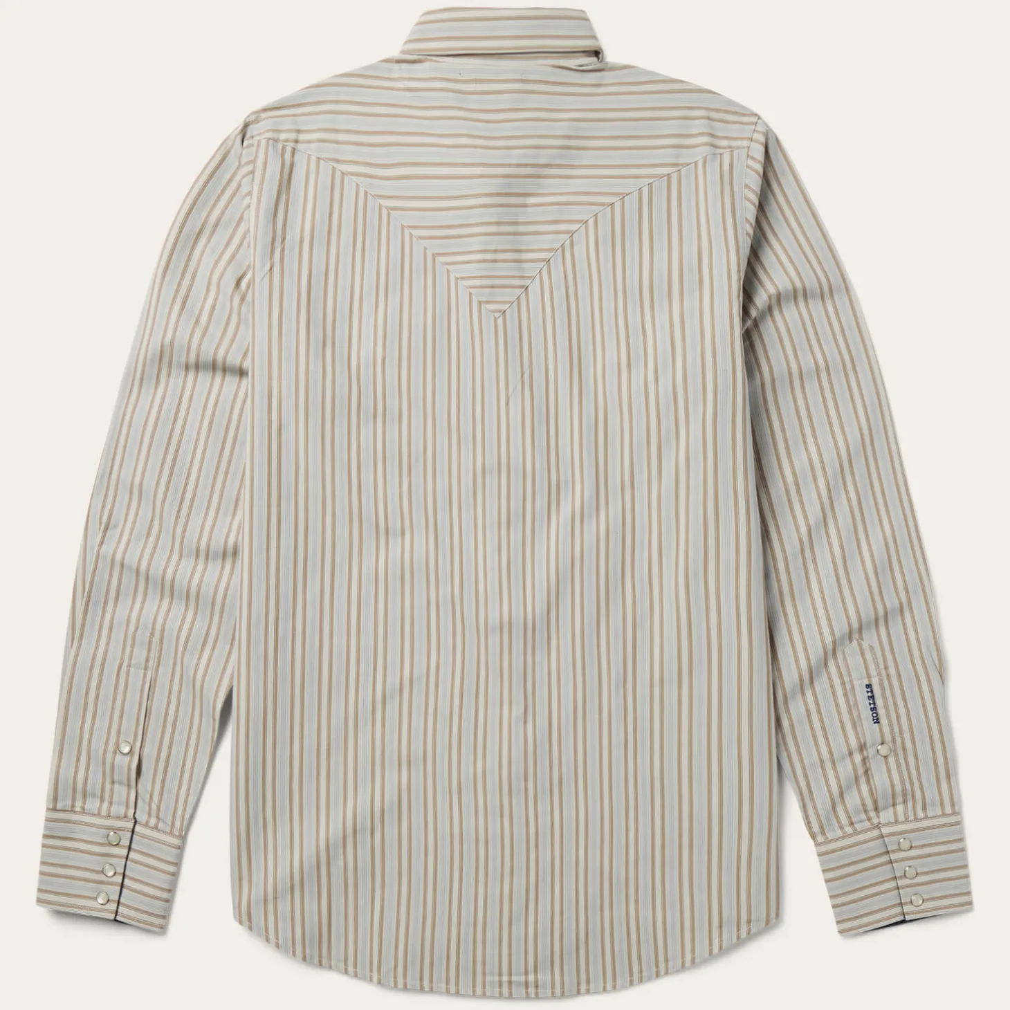 Ticking Stripe Western Shirt
