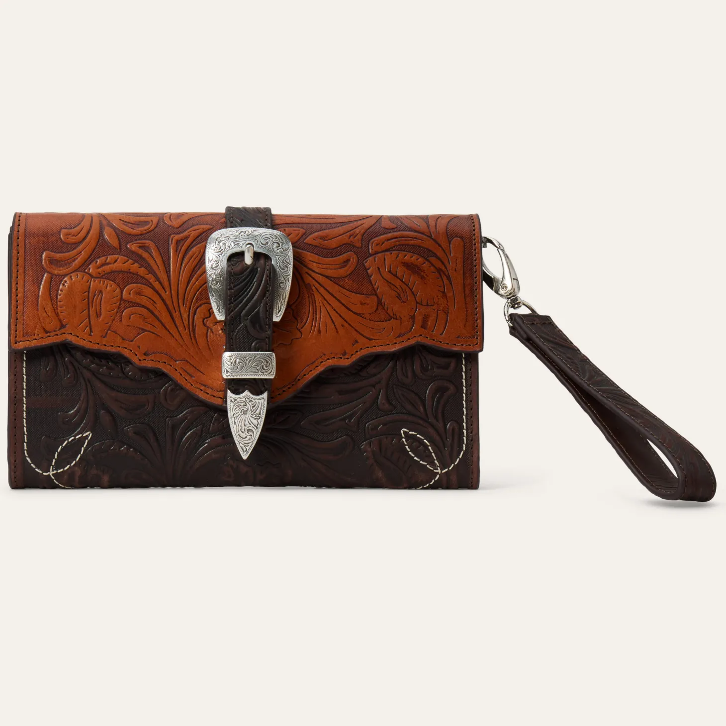 Tooled Clutch Wallet