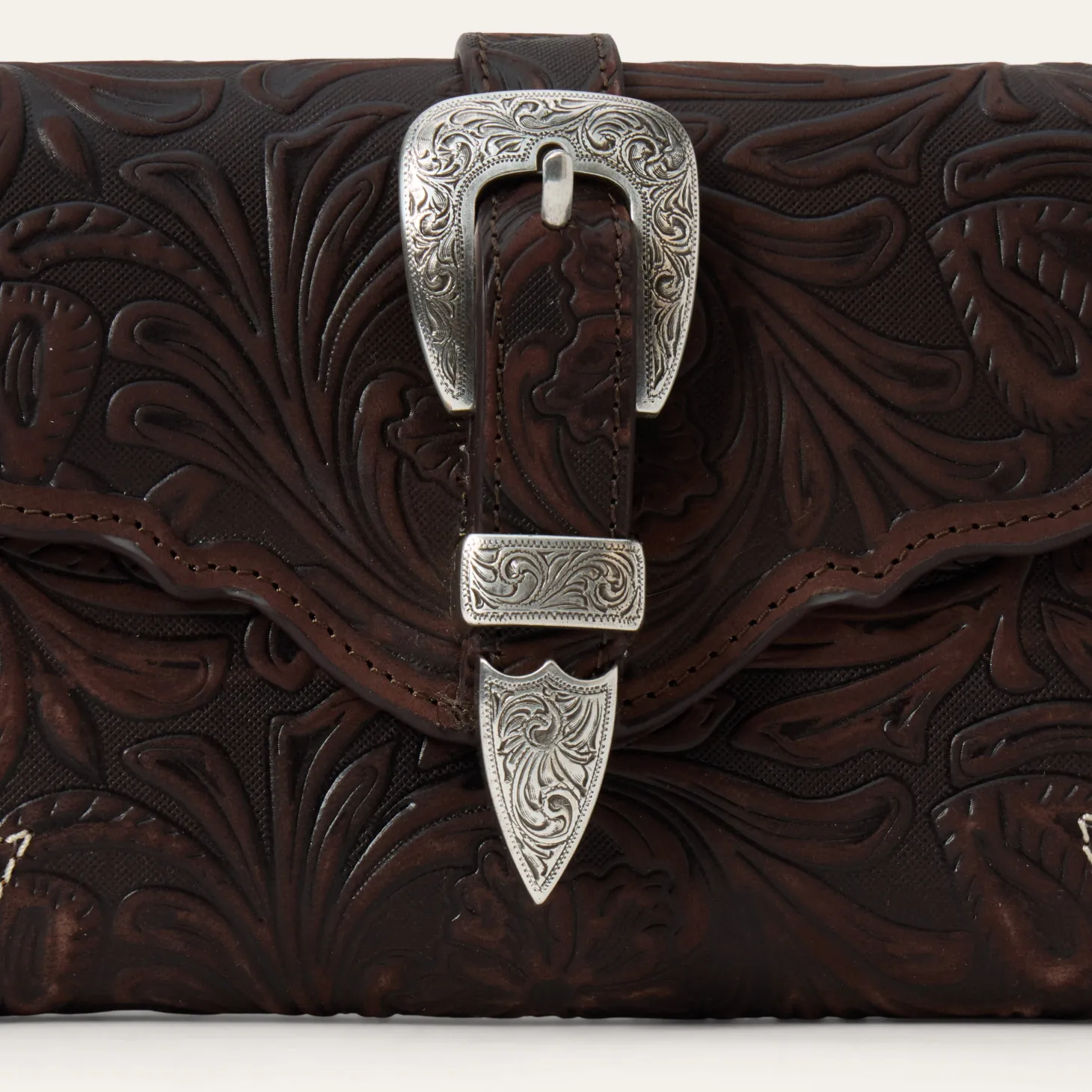 Tooled Clutch Wallet