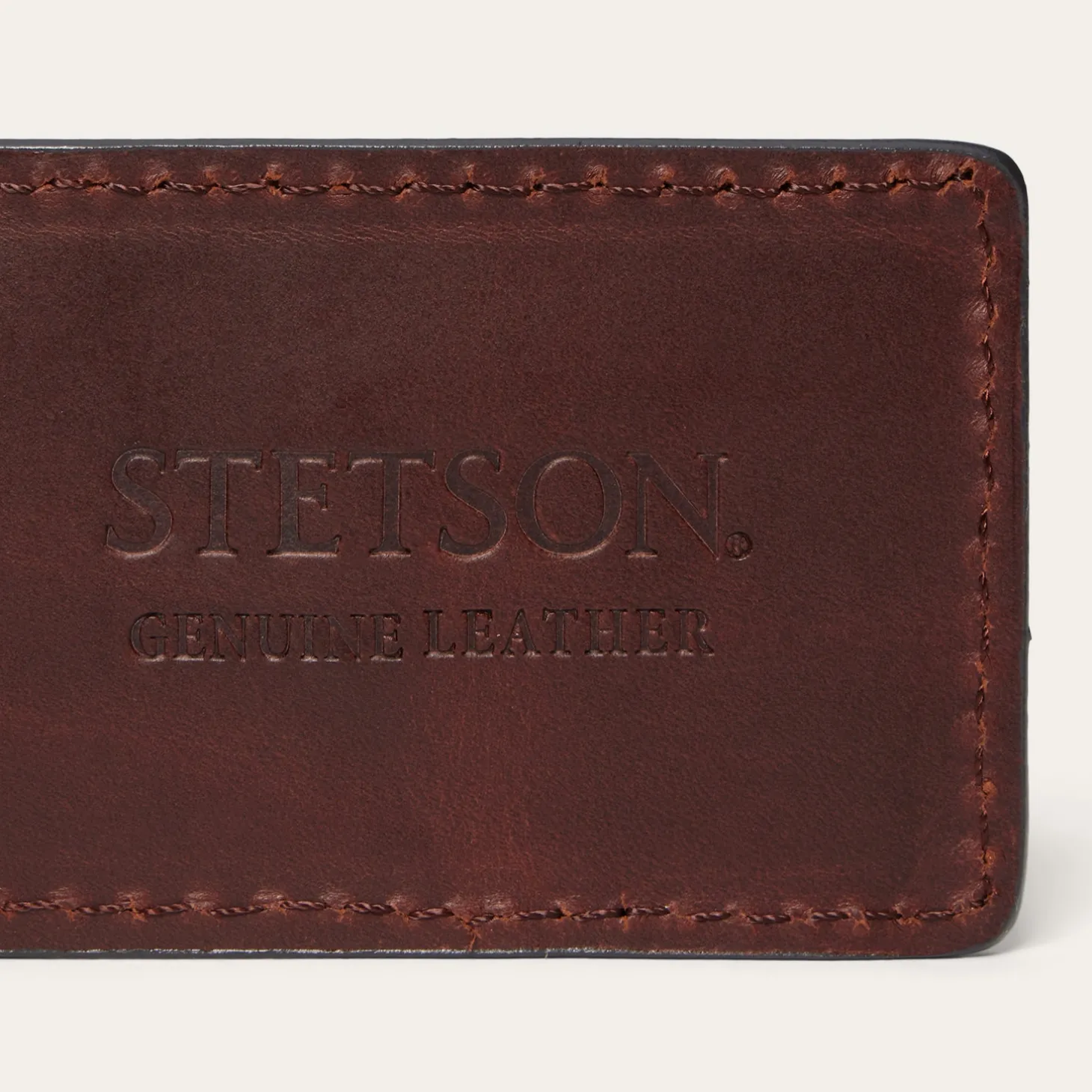 Tooled Embossed Croco Money Clip