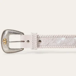 Tooled Laced Edge Belt