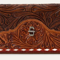 Tooled Zip Wallet