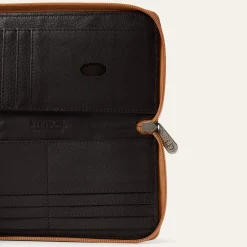 Tooled Zip Wallet