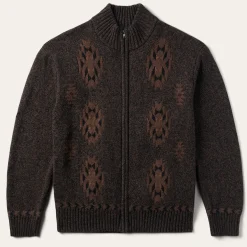 Vertical Aztec Cardigan