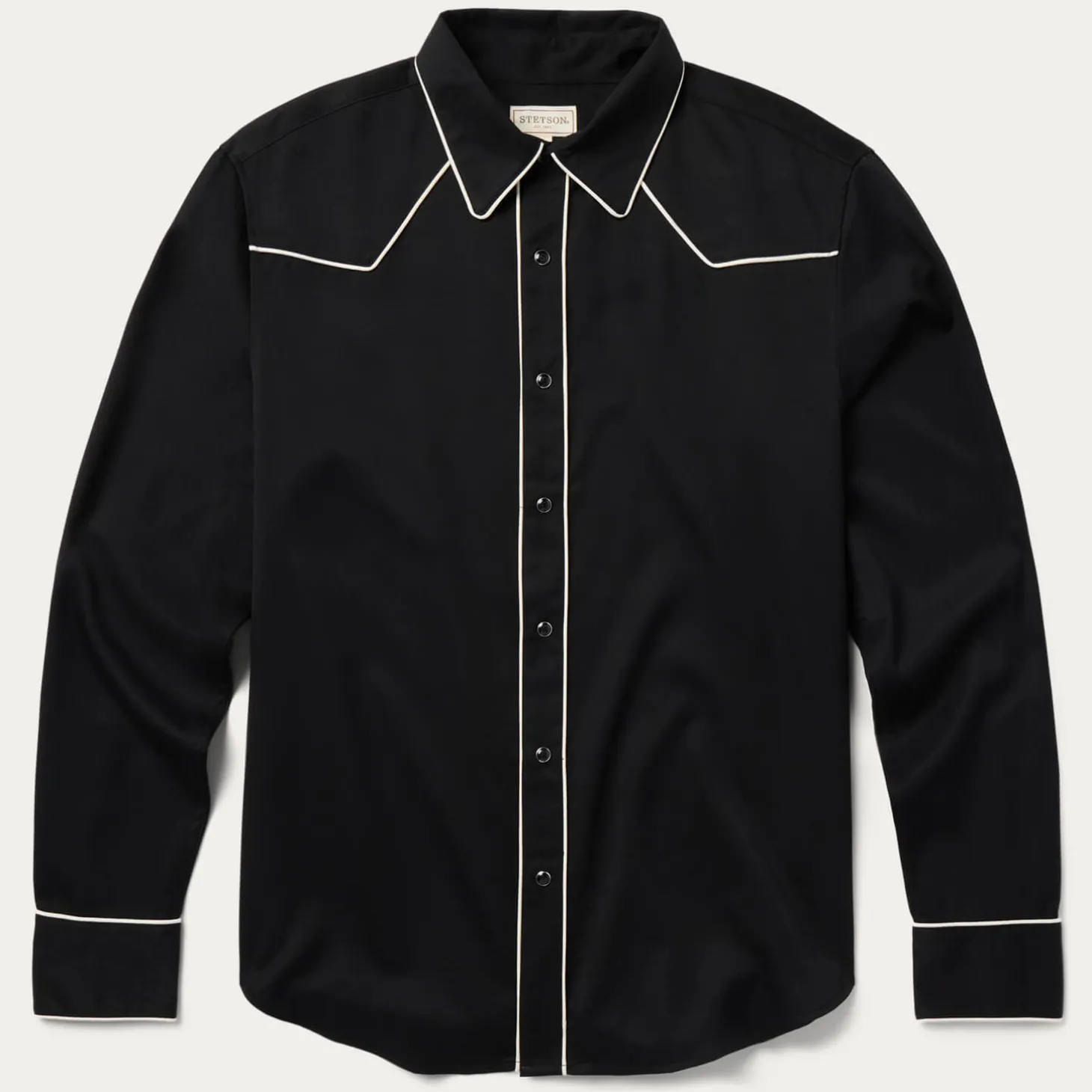 Vintage Piped Western Shirt