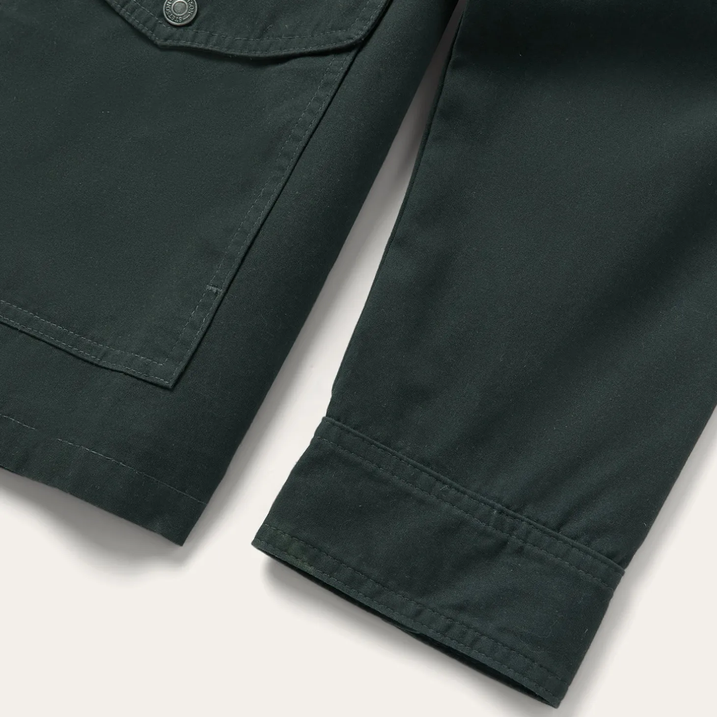 Waxed Canvas Shirt Jacket