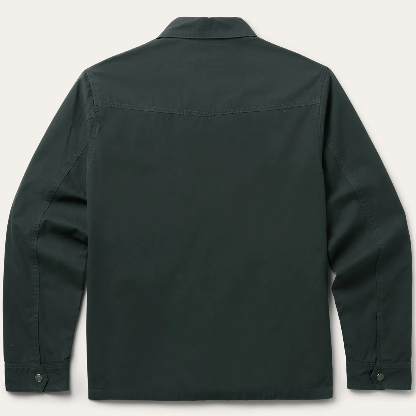 Waxed Canvas Shirt Jacket
