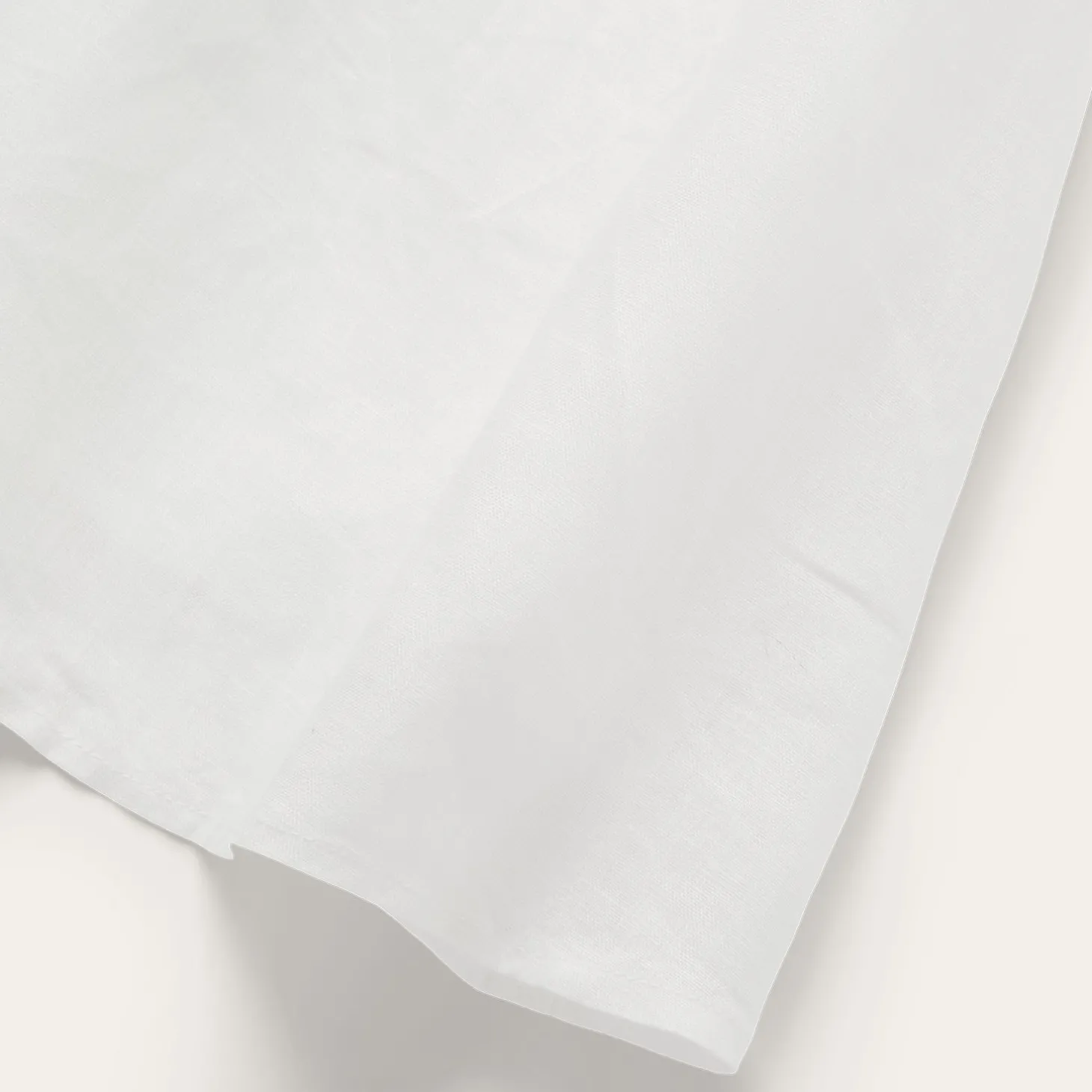 White Linen Shirt Dress