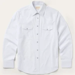 White Oxford Western Shirt