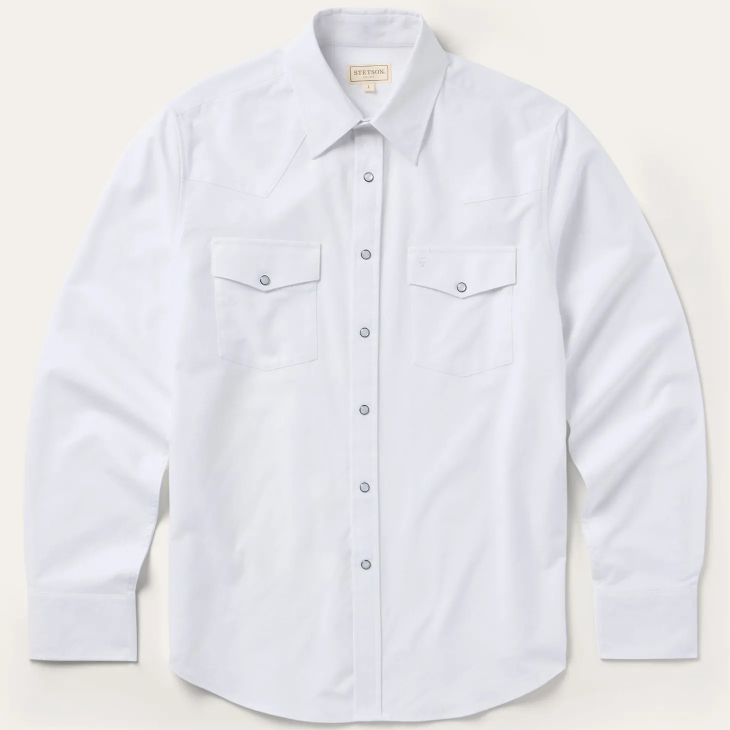 White Oxford Western Shirt