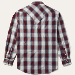Wine Plaid Shirt