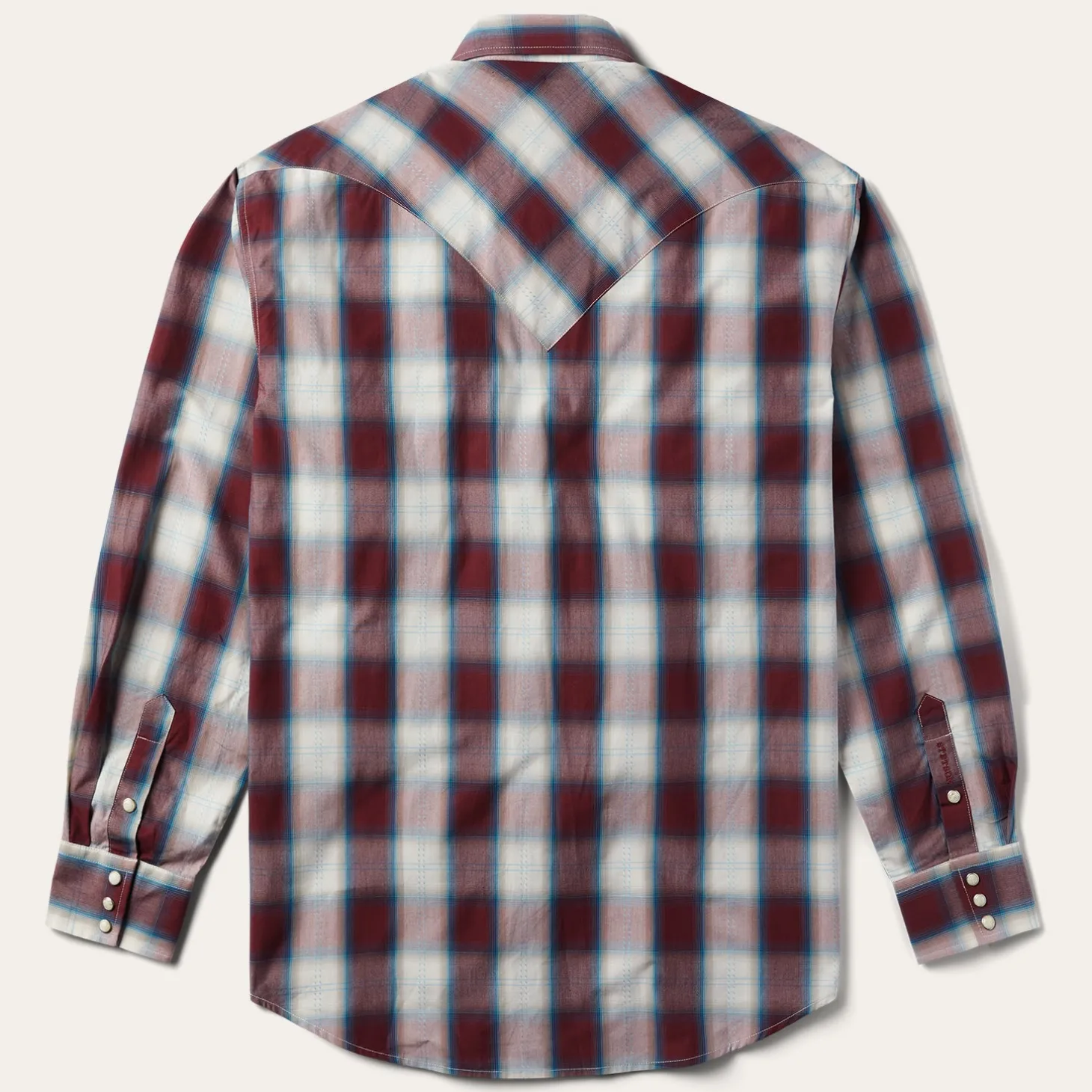 Wine Plaid Shirt