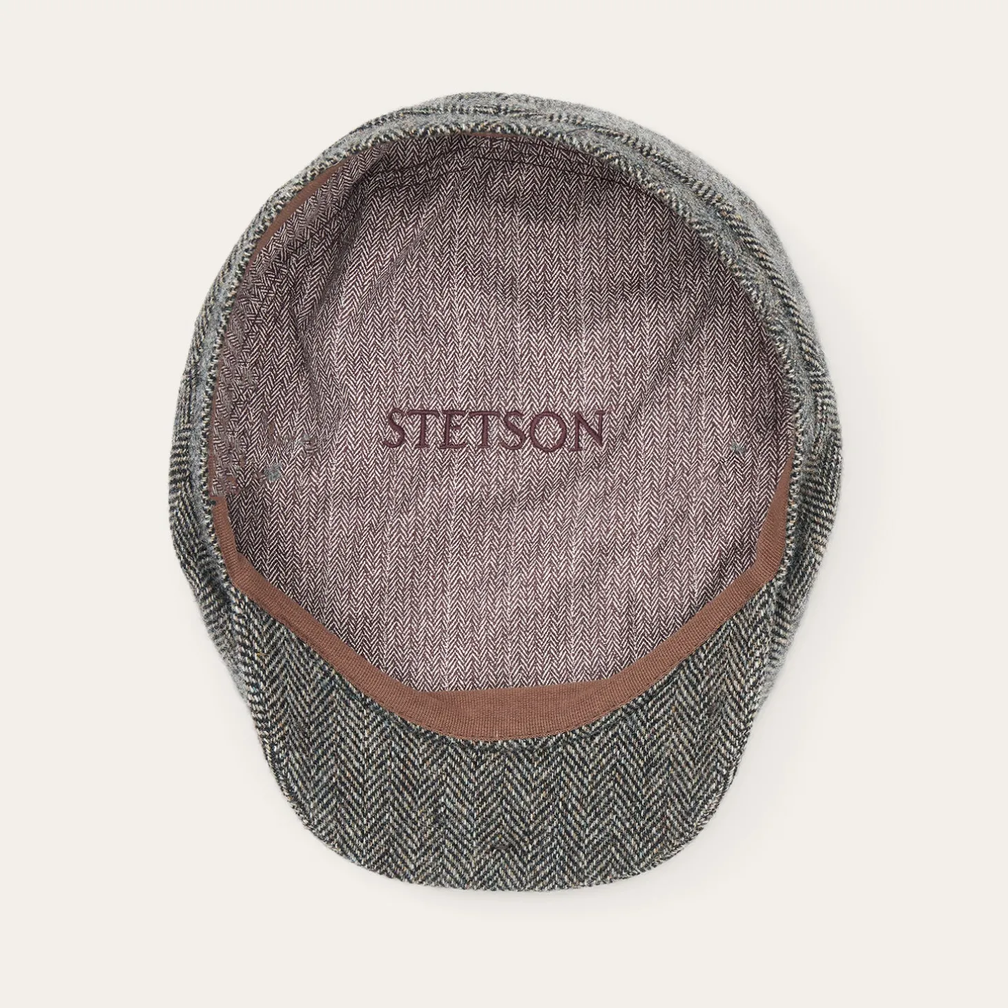 Wool Herringbone Driver Cap