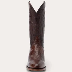 Wyatt Smooth Ostrich Boots