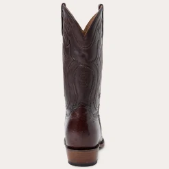 Wyatt Smooth Ostrich Boots